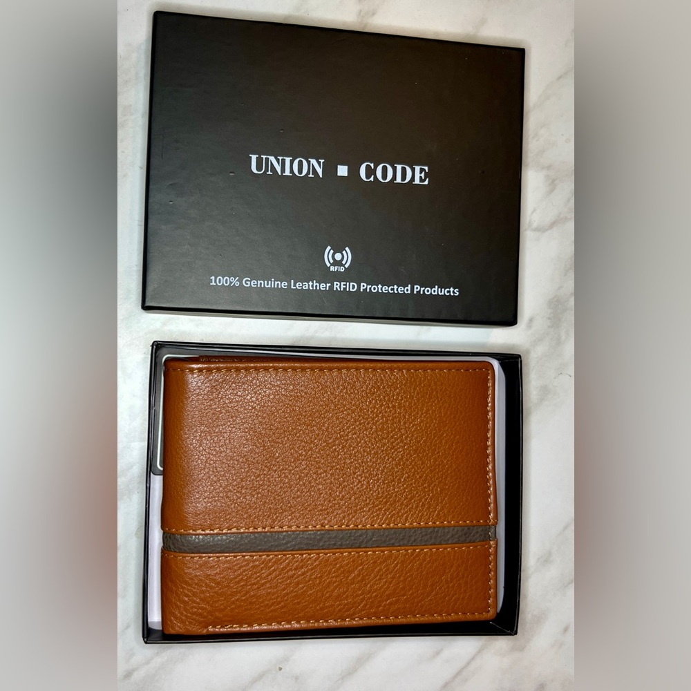 Brown Bifold Leather Wallet